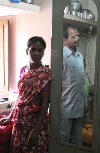 Jayshree and Ramo during the interview.