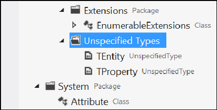 Unspecified Types