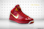 nike air max lebron 7 pe cavfanatic crimson 3 01 Nike Air Max LeBron VII Hardwood Classic Blue & CavFanatic PEs