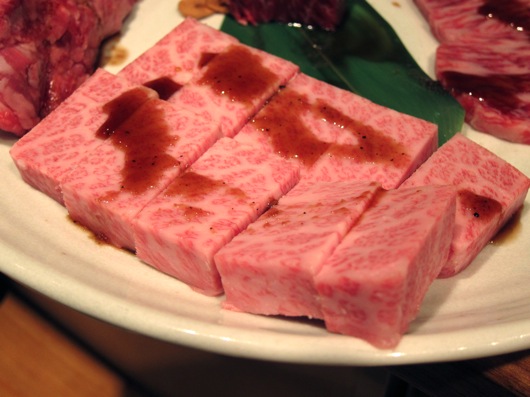 Japanese Wagyu Beef at Jin Yakiniku Osaka