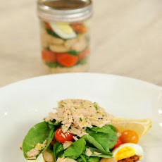Tuna Nicoise Salad Jars