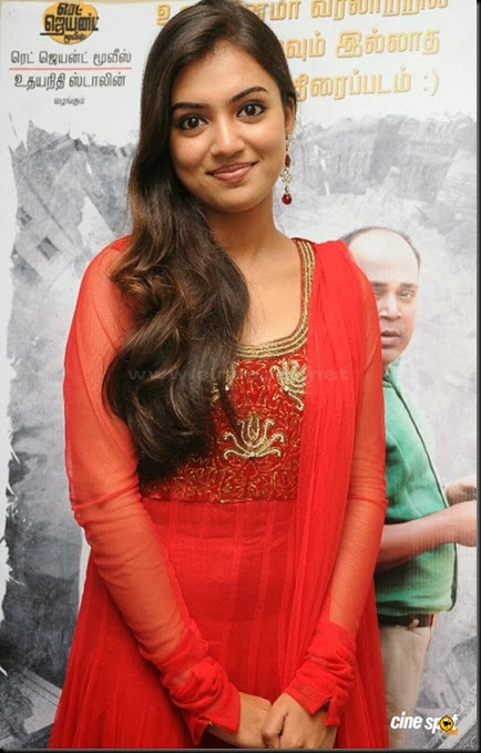Actress Nazriya Nazim at Neram Movie Audio Launch Stills