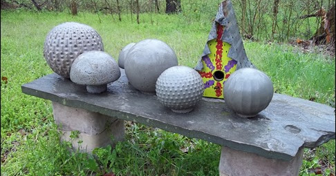 Creative Passage: Cement Garden Balls