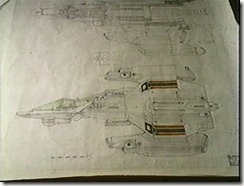 The Last Starfighter Gunstar Drawings