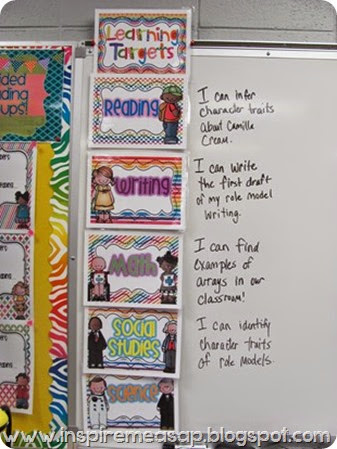 learning targets- an array