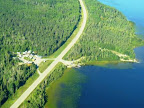 Aerial of Klotz Lake Camp and Campground Aerial of Klotz Lake Camp and Campground