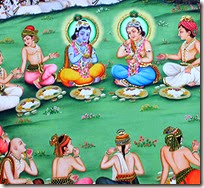 [Krishna with His friends]