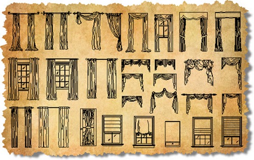 window treatments sketch window treatments sketch