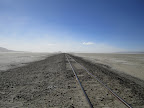 Train tracks to nowhere.