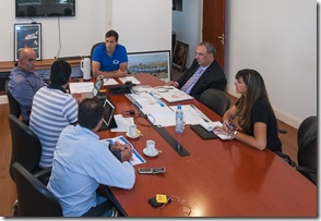El intendente se reunió con autoridades del Ministerio de la provincia de Buenos Aires