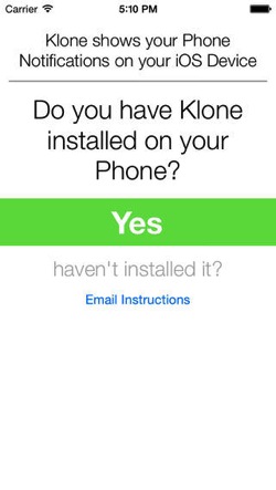 Klone Push notifications for Phone jpeg2