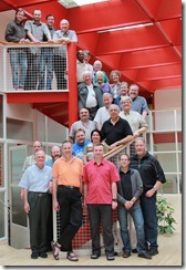 Group on Staircase Salzburgo