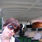 On the tour boat in Wroclaw On the tour boat in Wroclaw