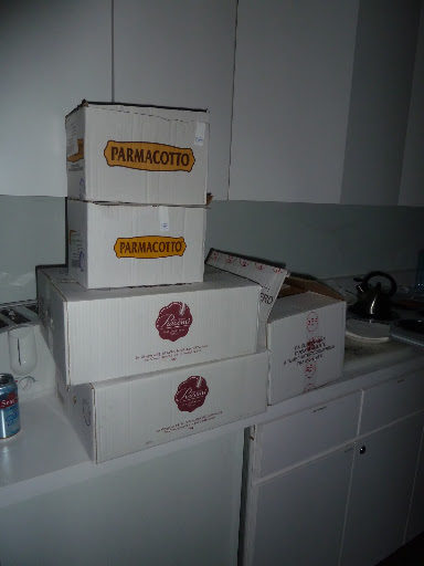 Our staff snacked on cured meat for days!