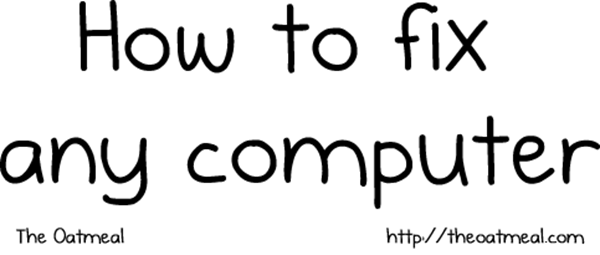 how to fix any computer