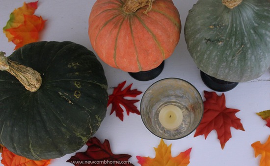 pumpkin-mantel