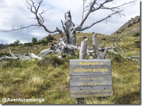 Monumento al caminante distraido