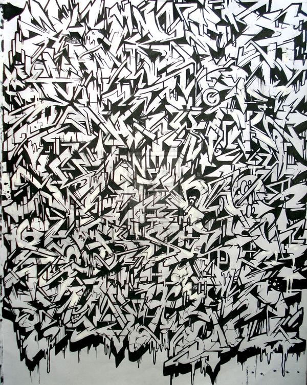 Letras Graffiti Del Abecedario La escritura manual o la caligraf a es