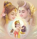 Shiv, Parvati and Ganesha Shiv, Parvati and Ganesha