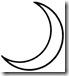 crescent moon