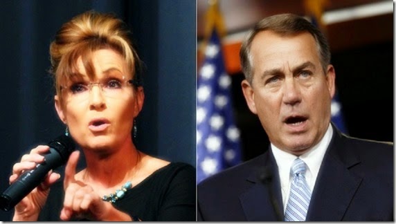 Sarah Palin - John Boehner Sarah Palin - John Boehner