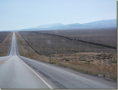 snow fences in wyoming - miles and miles