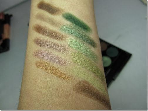 Swatches Sleek MakeUP Garden of Eden