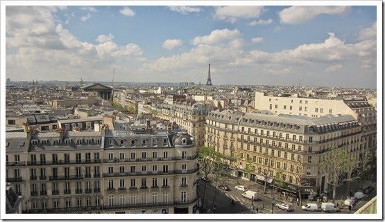 View from the roof of Printemps Haussmann 2