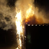 Asbest vrij bij brand garagebox Oude Pekela - Foto's Freddy Stotefalk Asbest vrij bij brand garagebox Oude Pekela - Foto's Freddy Stotefalk