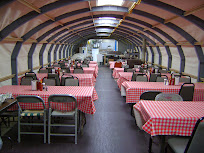 Inside galley for lunch.JPG
