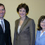 Dr. Charles Schwertner (Candidate for State Representative, District 20),  Comptroller Susan Combs and WCRW President Barbara Goergen