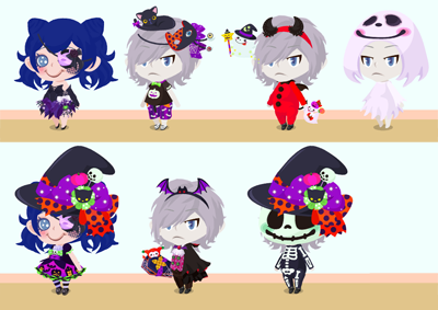 ポケコロ,ゴーストハロウィン ポケコロ,ゴーストハロウィン