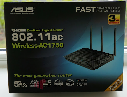 ASUS RT-AC66U AC1750 Wireless 802.11AC Router 