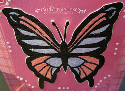 Butterfly - shadow box - box-card 6