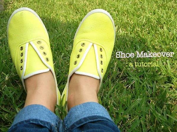 shoe makeover tutorial
