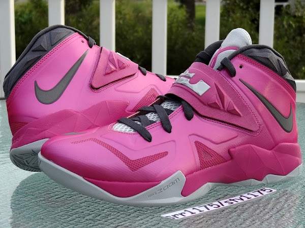 Nike Zoom LeBron Soldier VII 8211 Kay Yow  Think Pink