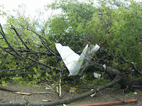 Hedrick storm damage