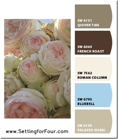 Pink Color Palettes using Sherwin Williams Chip It! from Setting for Four.  Get the skinny here! http://www.settingforfour.com/2013/02/color-palette-pink.html #pink #paint #palette #sherwinwilliams