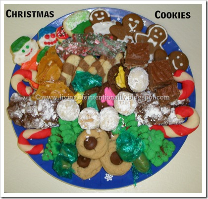 Christmas Cookie Plates for Neighbors