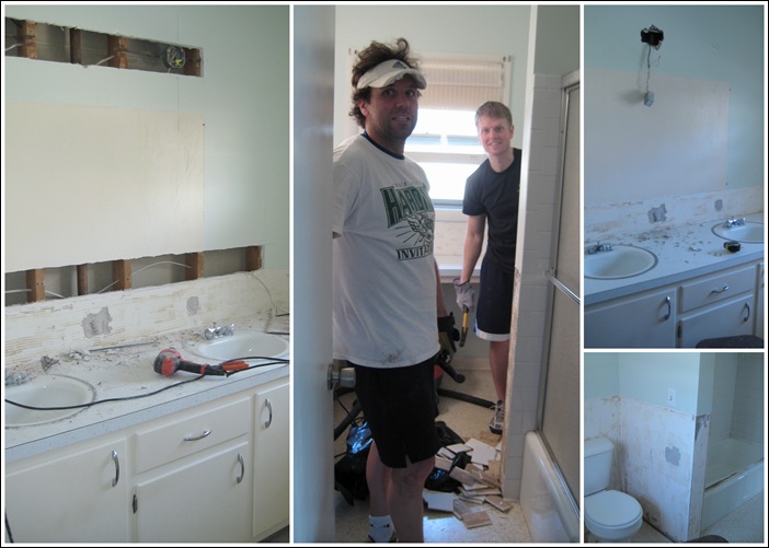 Bathroom During Bathroom During