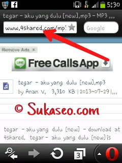 Cara download 4