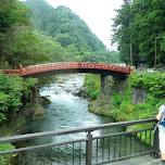 bridge in Nikko in Nikko, Japan 