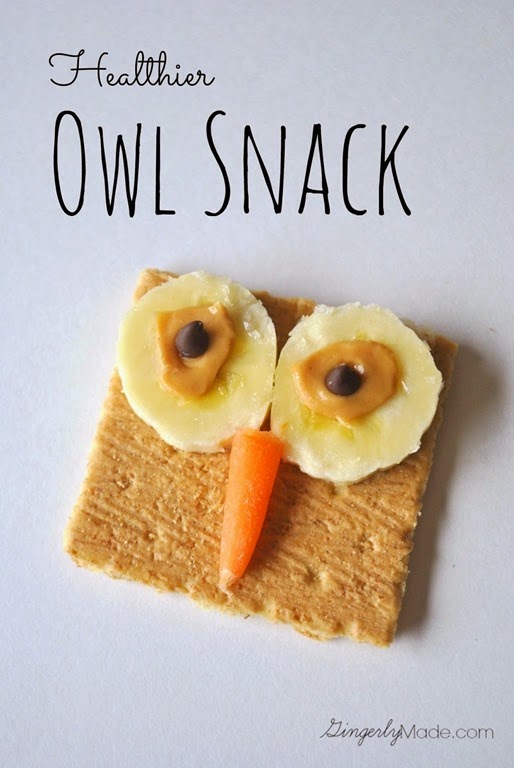 Healthier Owl Snack Title