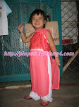 Áo dài cột dây cho bé gái