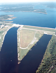 dam truman harry reservoir station hydroelectricity visitor road center instrumentation process control hydroelectric