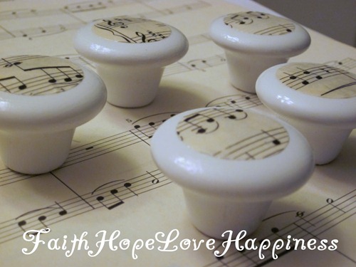 shabby knob makeover