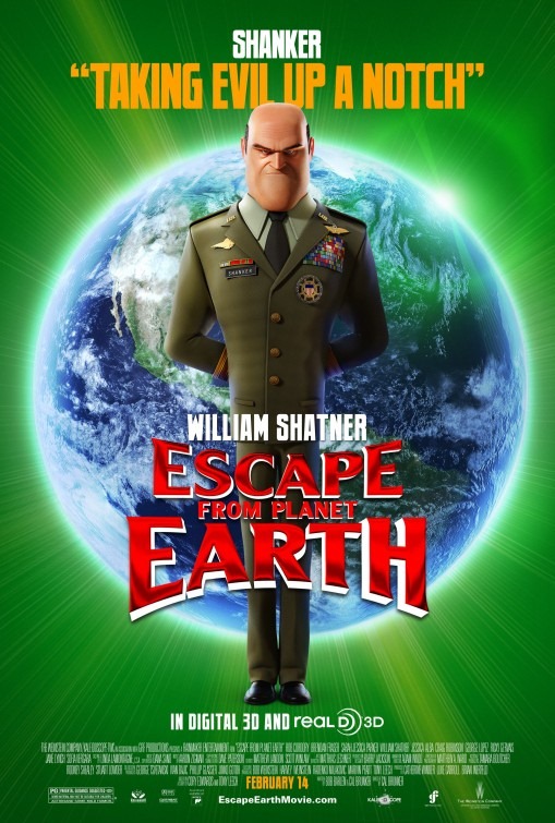 Hét Escape from Planet Earth karakterplakát 03