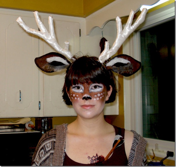 Todo Halloween: Como hacer un maquillaje de ciervo para disfraz halloween