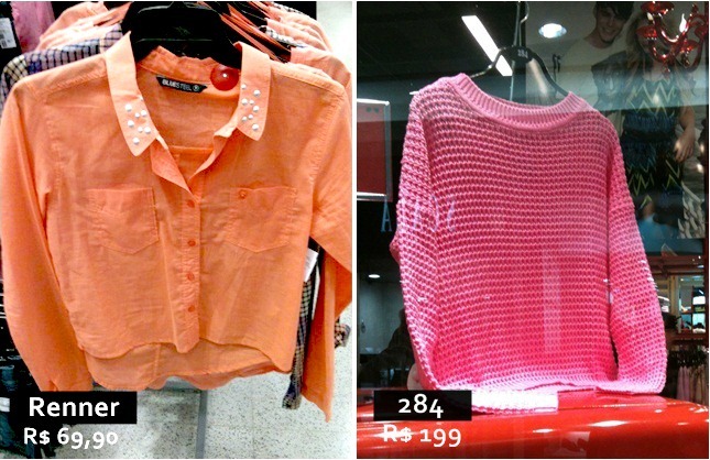 Tendência Verão 2013 – Confira a moda dos tons Pastel e Neon invadindo as vitrines. Tendência Verão 2013 – Confira a moda dos tons Pastel e Neon invadindo as vitrines.