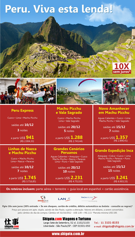 Peru. Viva esta lenda! Peru. Viva esta lenda!